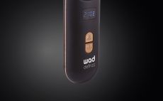 WAD Defrizz Hair Straightener Brush - Vyrovnávací kartáč na vlasy Černo-růžový