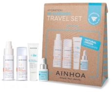 Ainhoa Hi-luronic Travel Kit - Emulze 15 ml + Hi-luronic kyselina 8 ml + čistící mléko 30 ml + tonikum 30 ml Dárková sada