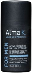 Alma K. Men Care Active Protec. Roll-on Deodorant - Pásnký deodorant 75 ml