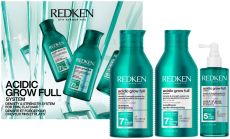 Redken Acidic Grow Full System Vánoční Set - Šampon 300 ml + kondicionér 300 ml + sérum 100 ml Dárková sada