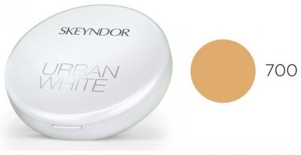 Skeyndor Urban White Matte Compact Powder - Matný make-up proti pigmentovým skvrnám č.00-Světlý 9 g