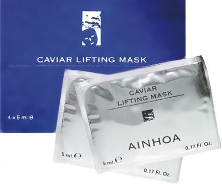 Ainhoa Luxury Diamond Caviar Lifting Mask - Kaviárová liftingová maska 4 x 5 ml