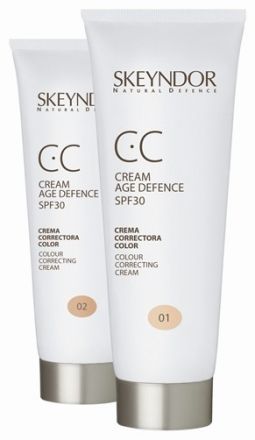 Skeyndor Natural Defence CC Cream Age Defence SPF30 - Tónující krém č.00 40ml