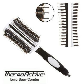 Olivia Garden Thermo Active Ionic Boar Combo - Keramický kartáč 45 mm