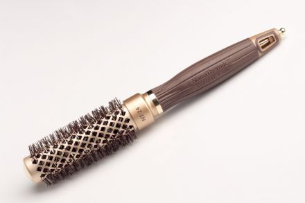 Olivia Garden Nano Thermic - Kulatý kartáč na vlasy 24 mm