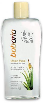 Babaria Aloe Vera Fecial Tonic - Hydratační pleťové tonikum s aloe vera 300 ml