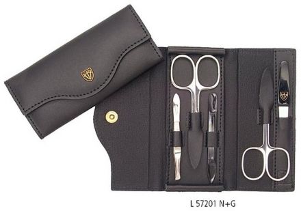 Kellermann Genuine Leather L57201FN - Luxusní manikúra 5 dílná
