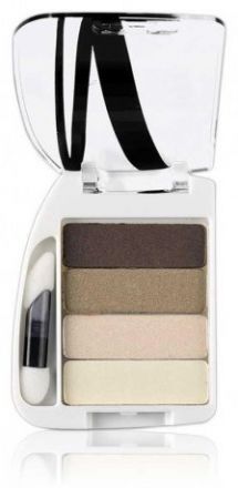 Pierre René Eyeshadow Quattro - Oční stíny 03 Brownish 8,5g