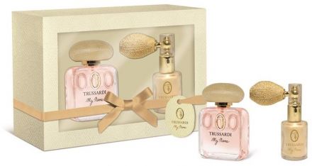 Trussardi My Name Set - EdP 50 ml + Vonný třpytivý pudr 5 g Dárková sada