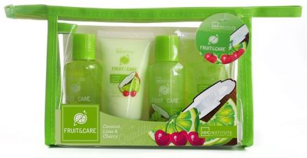 Aquarius Set Green - Sprchový gel 70ml + Šampon 70ml+ Tělové mléko 50ml + Tělový peeling 50ml Dárková sada