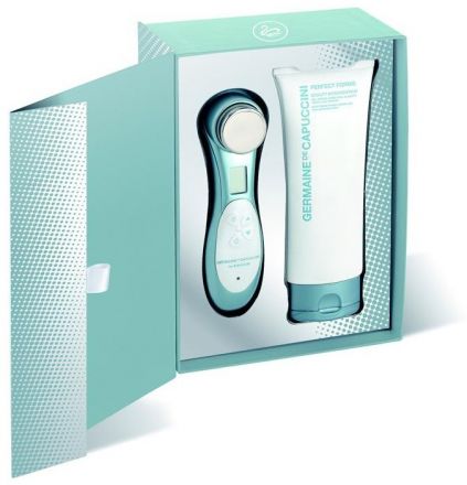 Germaine de Capuccini Perfect Forms Sculpt Intervention - Krém tělový Sculpt Interventio 200 ml s lipolytickým účinkem + Ultrazvukový masážní přístroj Taurus 1ks Dárková sada