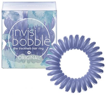 Invisibobble Original Lucky Fountain - gumička do vlasů švestková 3ks