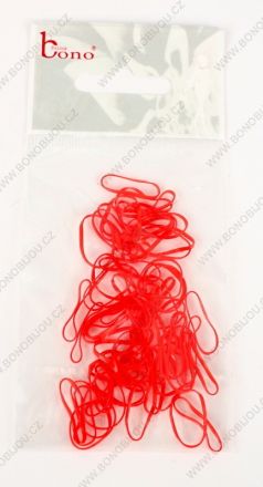 Sada silikonových gumiček růžová 50ks