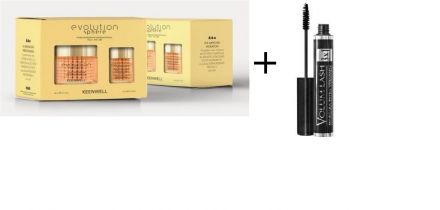 Keenwell Evolution sphere Antioxidant Sada - Antioxidační krém 80ml + Krém na oční okolí 15ml + Řasenka 16 ml Dárková sada