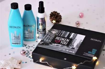 Redken Volume Vánoční set - Šampon pro objem vlasů 300ml + Kondicioner pro objem vlasů 250ml + United One 150ml Dárková sada