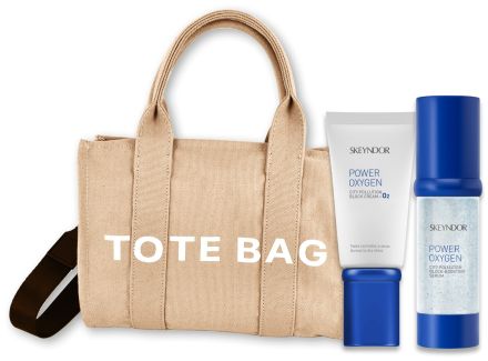Skeyndor Power Oxygen Suchá Pleť Letní Sada - Revitalizační krém 50 ml + Detoxikační sérum 30 ml Dárková sada