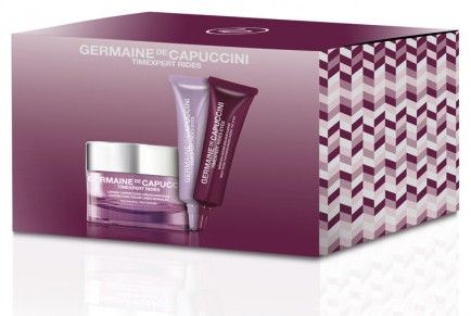 Germaine de Capuccini Timexpert Rides Rich Set - Denní krém pro suchou pleť 50ml + Denní oční krém a noční oční maska 2x10ml Dárková sada