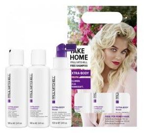 Paul Mitchell Extra-Body Take Home Sada - Šampon 100 ml + kondicionér 100 ml + sprej 100 ml Dárková sada