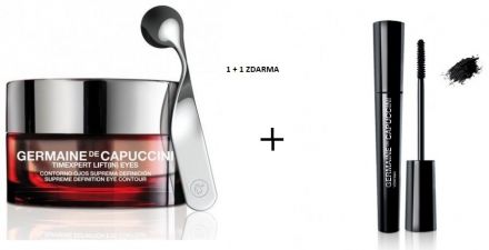 Germaine de Capuccini Timexpert Lift (IN) Sada - Oční krém 15 ml + prodlužující řasenka 1 ks Dárková sada