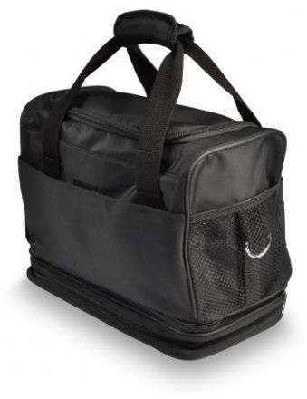 Kadeřnická školní taška přes rameno Černá