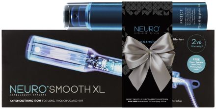Paul Mitchell Neuro Smooth XL - Extra široká žehlička na vlasy + Lak na vlasy 205 ml Dárková sada