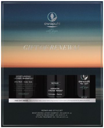 Paul Mitchell Renewal Gift Set - Hydratační šampon 250 ml + posilující krém 250 ml + olej 100 ml Dárková sada