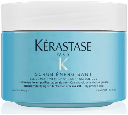 Kérastase Scrub Energisant - Čisticí peeling pro mastnou pokožku hlavy 250 ml