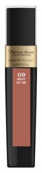 Pierre René Matte Fluid Best of Me - Krémová tekutá rtěnka č 09 6 g