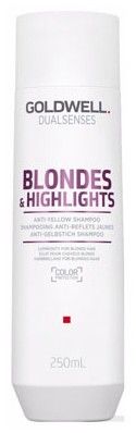 Goldwell Dualsenses Blondes Highlights Anti-yellow Shampoo - Šampon pro blond vlasy neutralizující žluté tóny 250 ml