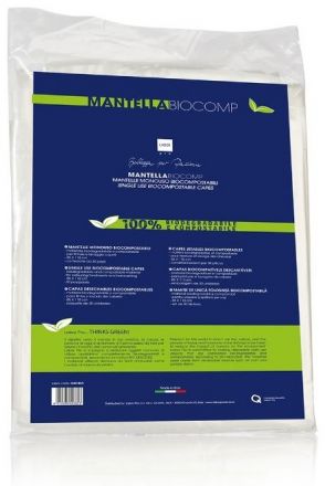 Labor Pro Mantella Bio Comp - Jednorázová kadeřnická pláštěnka 100% Bio 30ks