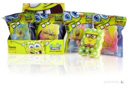 Suavipiel SpongeBob Bath Sponge - Mycí houbička 1 ks