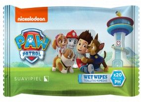 Suavipiel Paw Patrol - Vlhčené ubrousky 20 ks