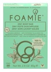 Foamie 2 in 1 Body Bar Mint to Be Fresh - Tuhá sprchová péče máta 80 g