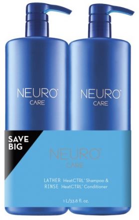Paul Mitchell Neuro Liquid Save Big Set - Šampon 1000 ml + kondicionér 1000 ml + Osuška Dárková sada