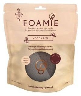 Foamie Mocca Peel - Houbička s mýdlem 1 ks
