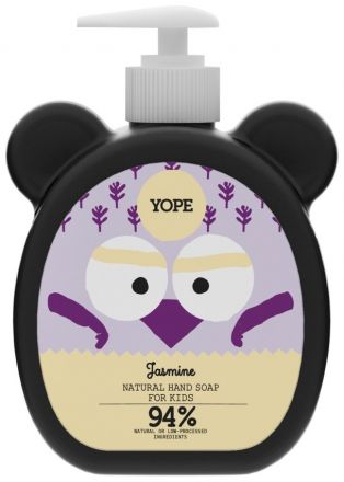 Yope Natural hand soap for kids JASMINE - Přírodní mýdlo na ruce pro děti 400 ml