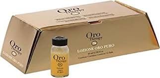 Fanola Oro Therapy Lozione Oro Puro - Koncentrované rozjasňující sérum na vlasy 12x10 ml