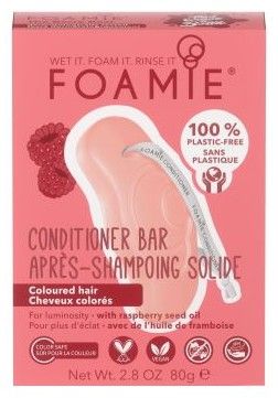 Foamie Conditioner Bar The Berry Best - Tuhý kondicionér pro barvené vlasy 80 g