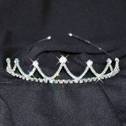 Štrasová čelenka 08279