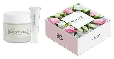 Ainhoa Luxe Letní Set - Denní a noční krém 50 ml + krém na oční okolí 15 ml Dárková sada