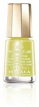 Mavala Minicolor Nail Care - Lak na nehty č. 985 Psychedelic Lime 5 ml