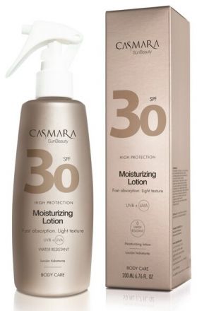 Casmara SunBeauty Moisturizing Lotion - Opalovací hydratační tělové mléko SPF30 200 ml