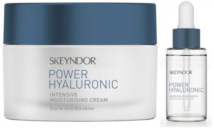 Skeyndor Power Hyaluronic Sada č.2 - Krém 50 ml + hydratační booster 15 ml Dárková sada
