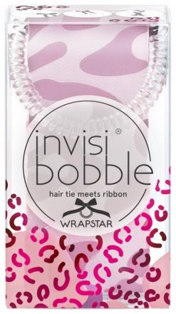 Invisibobble WRAPSTAR Urban Safari Cat In The City - Gumička do vlasů 2 v 1