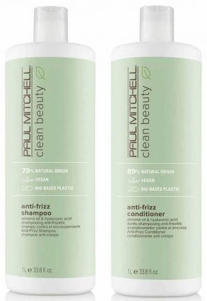 Paul Mitchell Clean Beauty Smooth Sada - Šampon 1000 ml + kondicionér 1000 ml Dárková sada