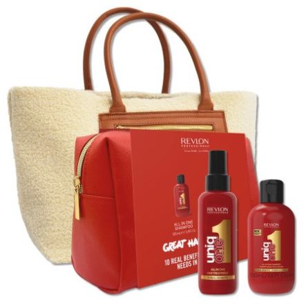 Revlon Professional Uniq One Vánoční Set - Šampon 100 ml + péče 150 ml Dárková sada