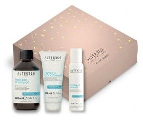 Alter Ego Hydrate Sada - Šampon 300 ml + kondicionér 200 ml + pěna 75 ml Dárková sada