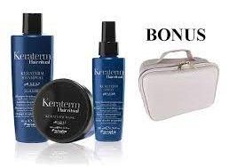 Fanola Keraterm Vánoční Sada - Šampon 300 ml + maska 300 ml + sprej 200 ml Dárkoví sada