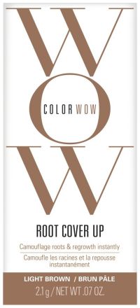 Color Wow Root Cover Up Light Brown - Pudr na vlasy pro zakrytí odrostů světlá hnědá 2,1 g