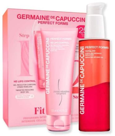 Germaine de Capuccini Perfect Forms Fit Action Set - Tělový gel proti celulitidě 125 ml + redukční infuzní olej 200 ml Dárková sada